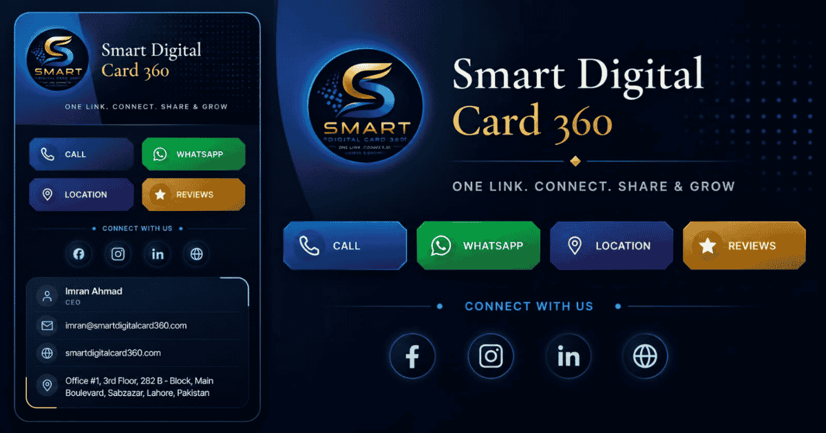 Smart Digital Card 360 demo card preview